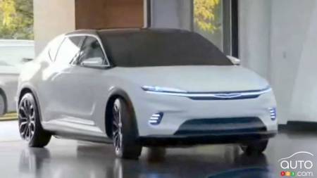 The Chrysler Airflow concept, front