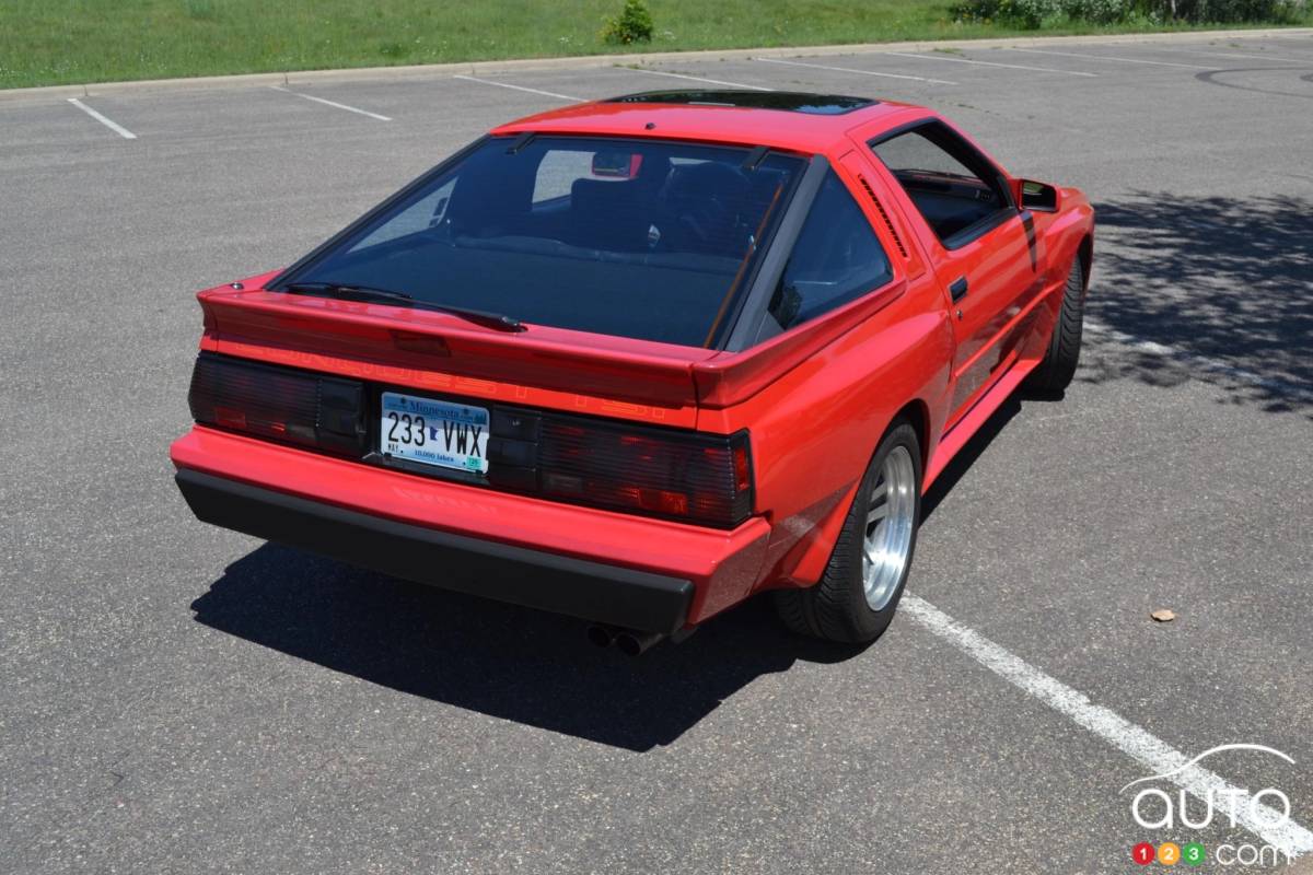 Chrysler Conquest TSi 1987, arrière