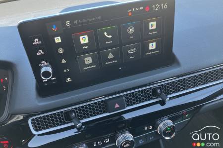 2025 Honda Civic Sport Touring, multimedia screen