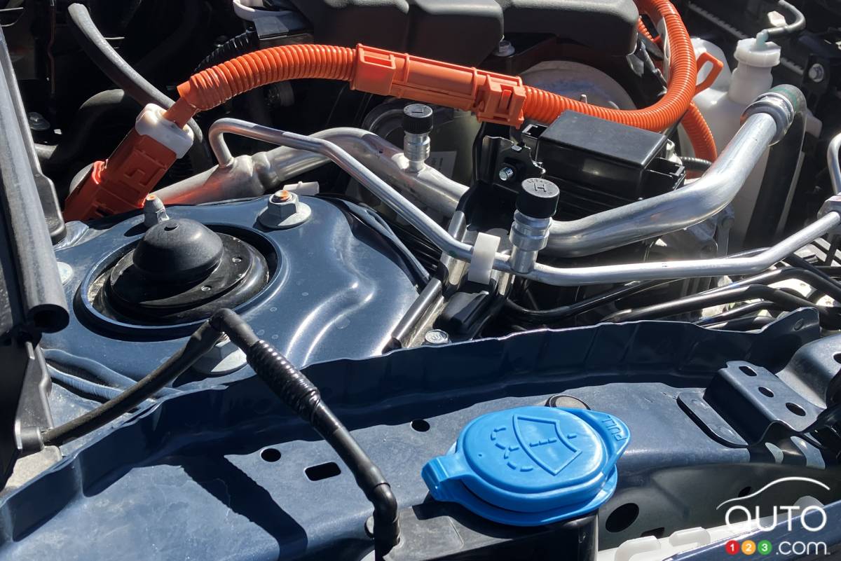 Moteur de la Honda Civic hybride
