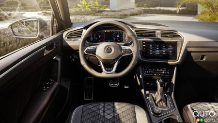 Volkswagen Tiguan 2022, intérieur