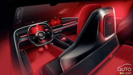 The Volkswagen ID.GTI concept, interior