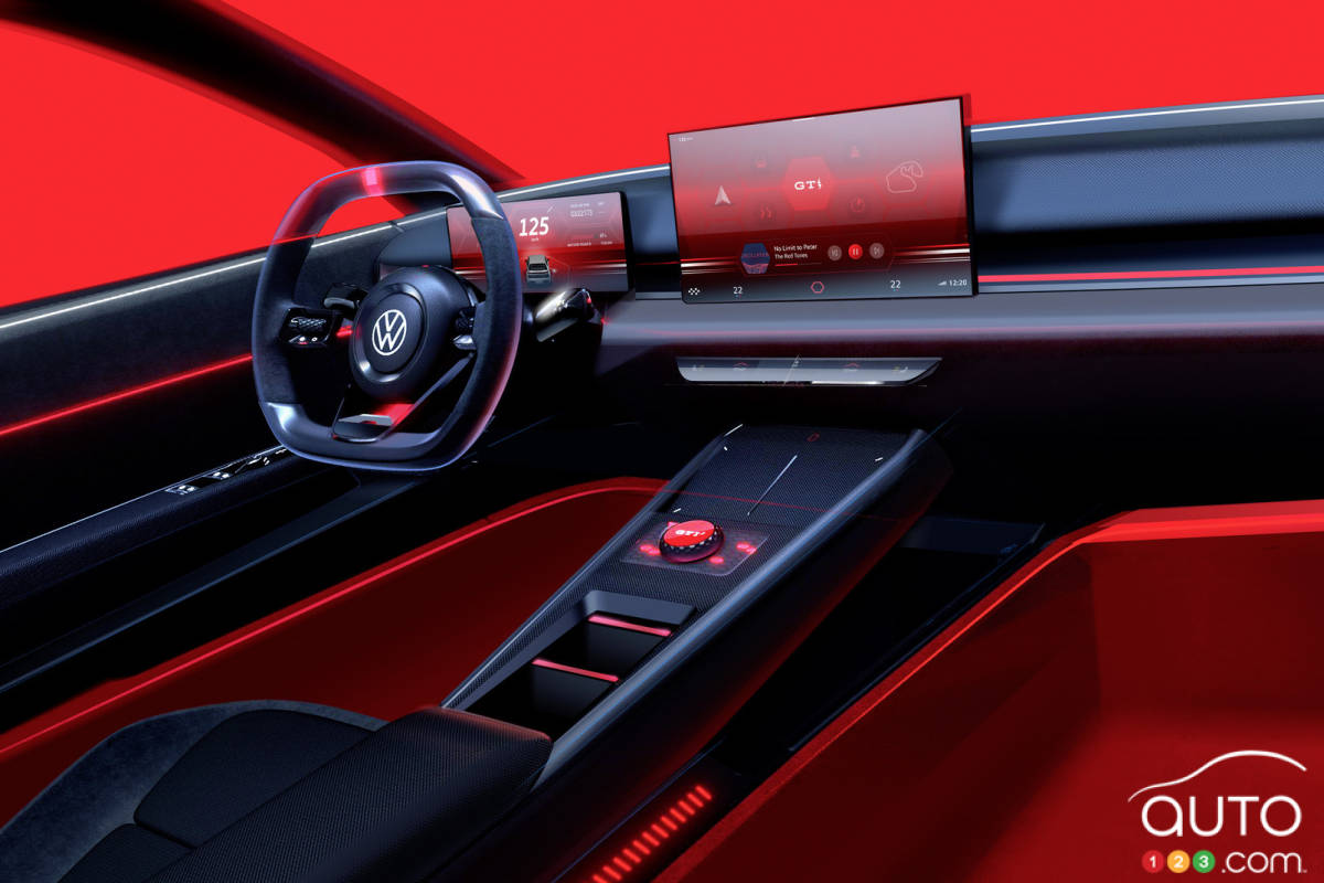 Le concept Volkswagen ID.GTI, intérieur