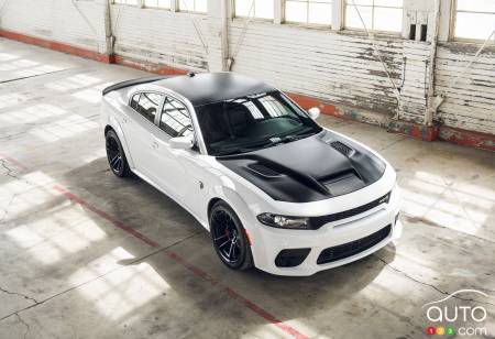 2021 Dodge Charger SRT Hellcat Redeye, from above
