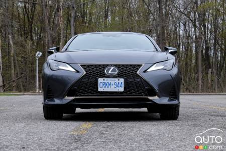 2021 Lexus RC 350, front