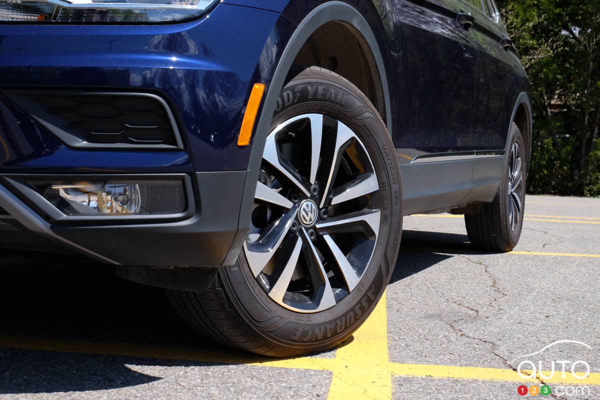 Volkswagen Tiguan 2021, roues