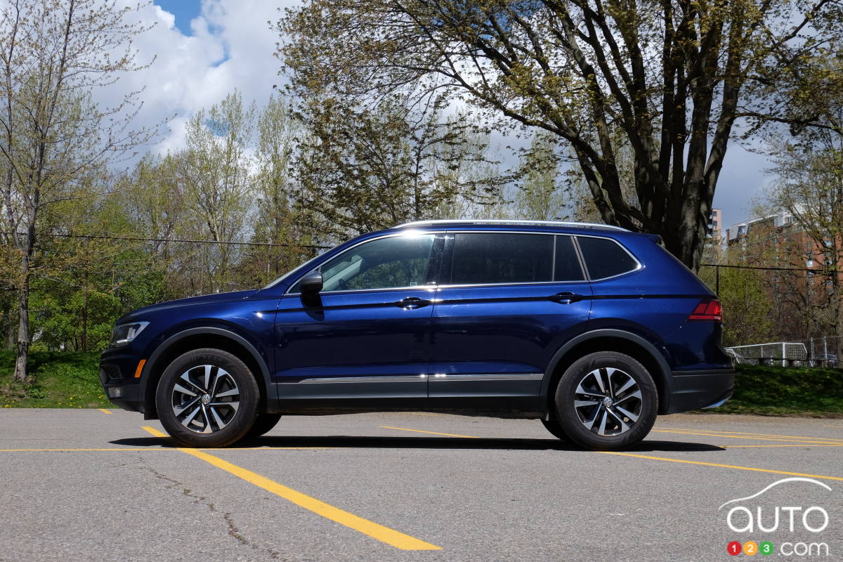 Volkswagen Tiguan 2021, profil