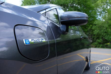 Honda Clarity, port de chargement