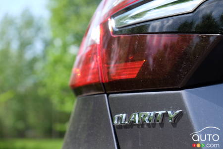 2021 Honda Clarity, badging