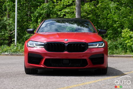 2021 BMW M5 Competition, front