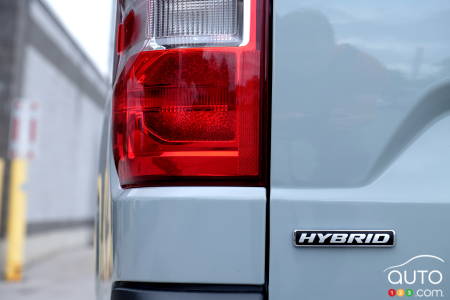 Ford Maverick hybride 2022, écusson