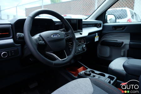 Ford Maverick 2022, volant, tableau de bord