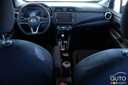 2021 Nissan Versa SR, interior