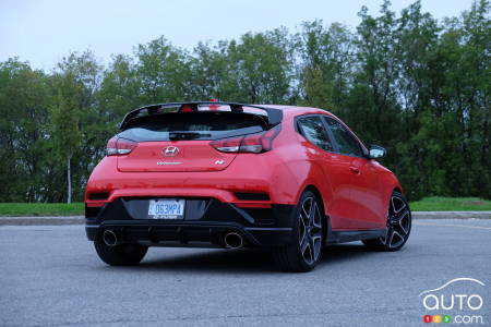 Hyundai Veloster N, rear