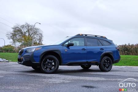 2022 Subaru Outback Wilderness, in Blue (Pearl Pit)