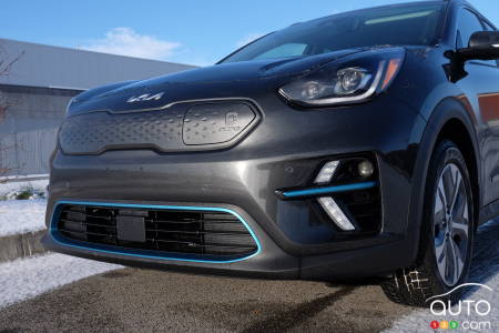 The Kia Niro EV, front