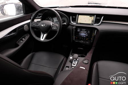 2020 Infiniti QX50, interior