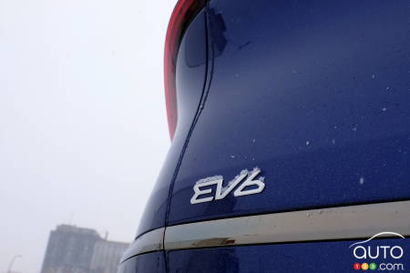 Kia EV6 GT-Line 2022, écusson