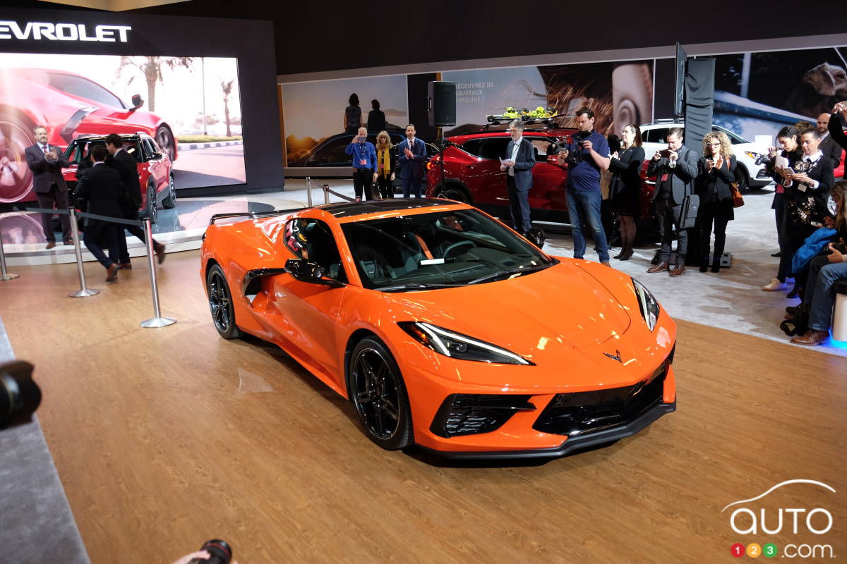 Chevrolet Corvette 2020, au Salon de l'auto de Montréal 2020