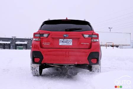 2020 Subaru Crosstrek, rear