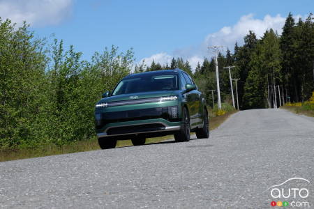 Hyundai Ioniq 9 2026, sur la route