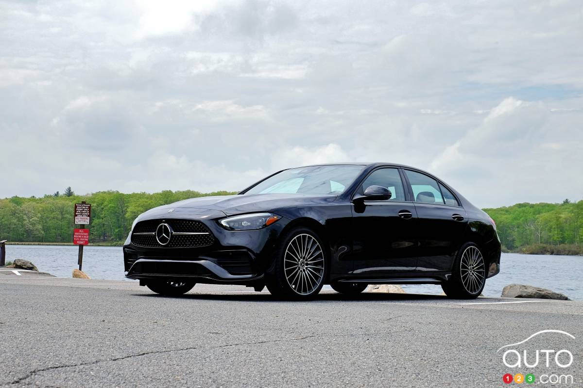 Mercedes-Benz Classe C C300 2022, trois quarts avant