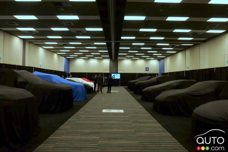 The finalists, before the unveilings