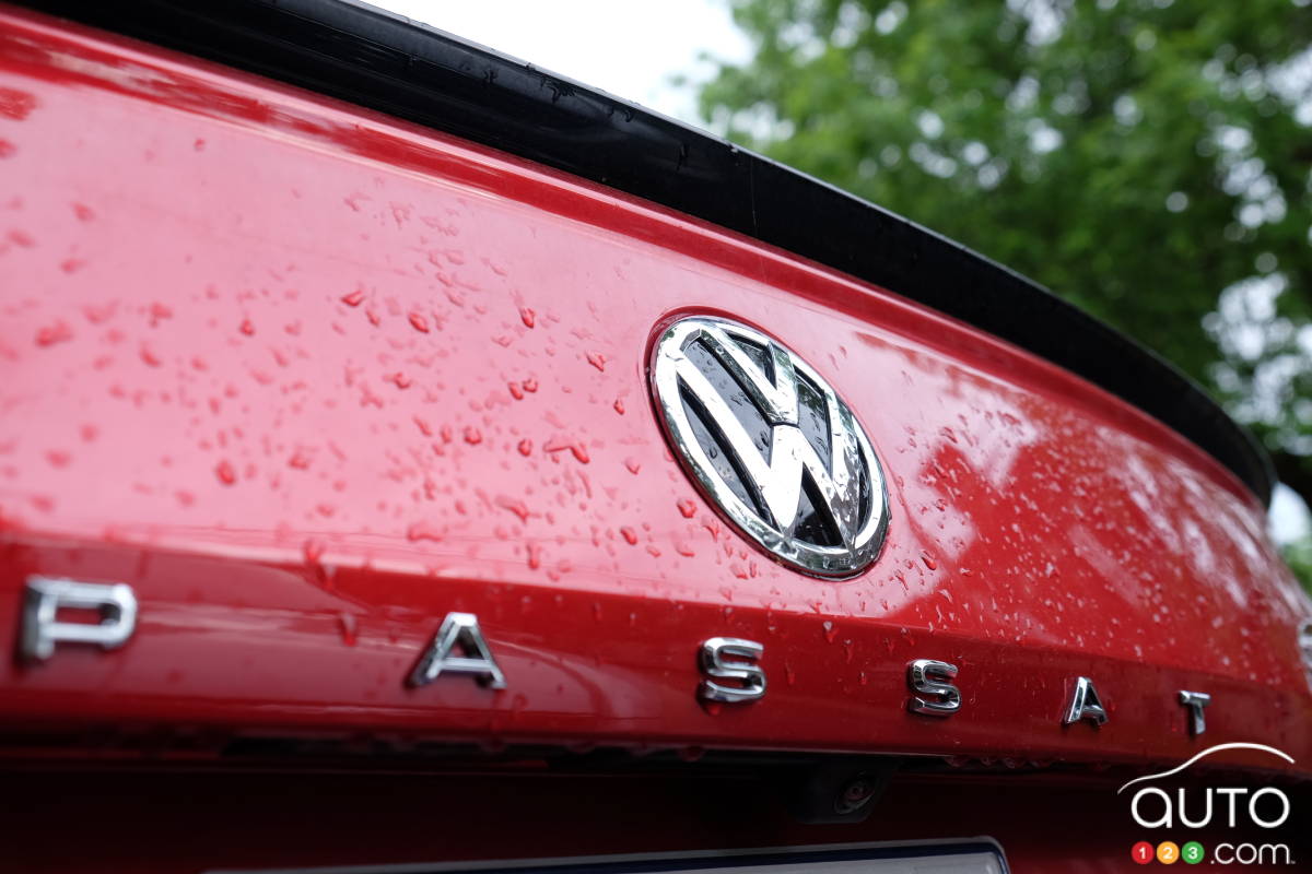 Le coffre de la Volkswagen Passat 2020