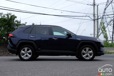 2021 Toyota RAV4, profile