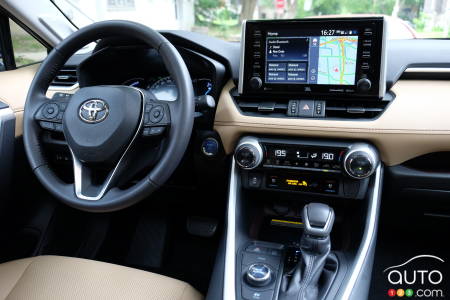 2021 Toyota RAV4, interior