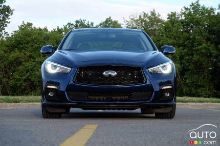 2020 Infiniti Q50, front