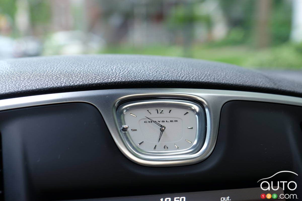 Chrysler 300, horloge