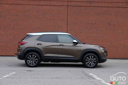 2021 Chevrolet Trailblazer, profile