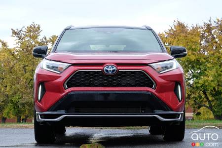 Toyota RAV4 Prime, front