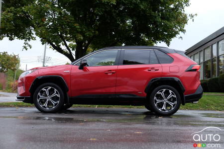 2021 Toyota RAV4 Prime, profile