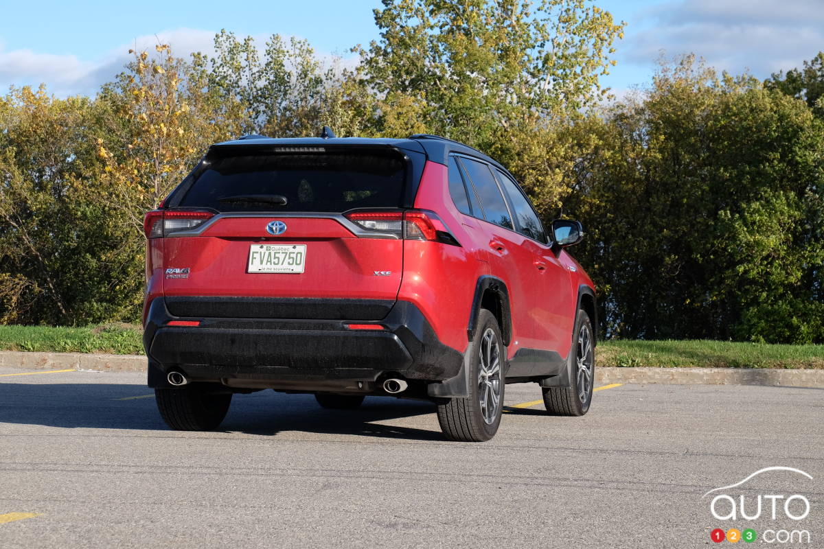 Toyota RAV4 Prime, arrière