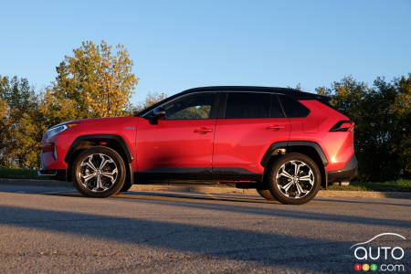 2021 Toyota RAV4 Prime, profile