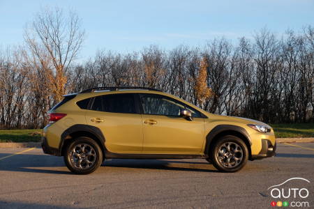 2021 Subaru Crosstrek Outdoor, profile