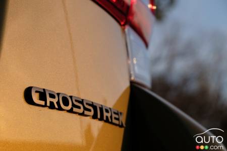 2021 Subaru Crosstrek, badging