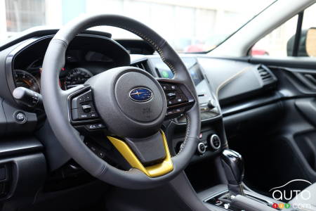 Subaru Crosstrek, interior