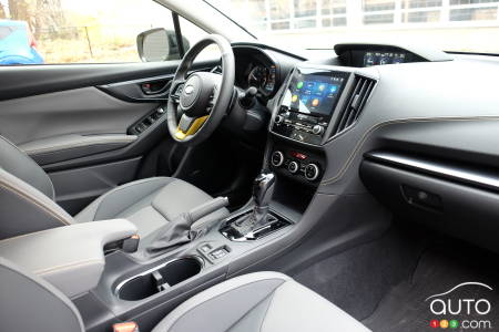 Subaru Crosstrek Outdoor 2021, intérieur