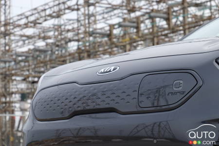 Le Kia Niro EV, port de chargement