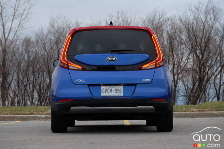Kia Soul EV, arrière