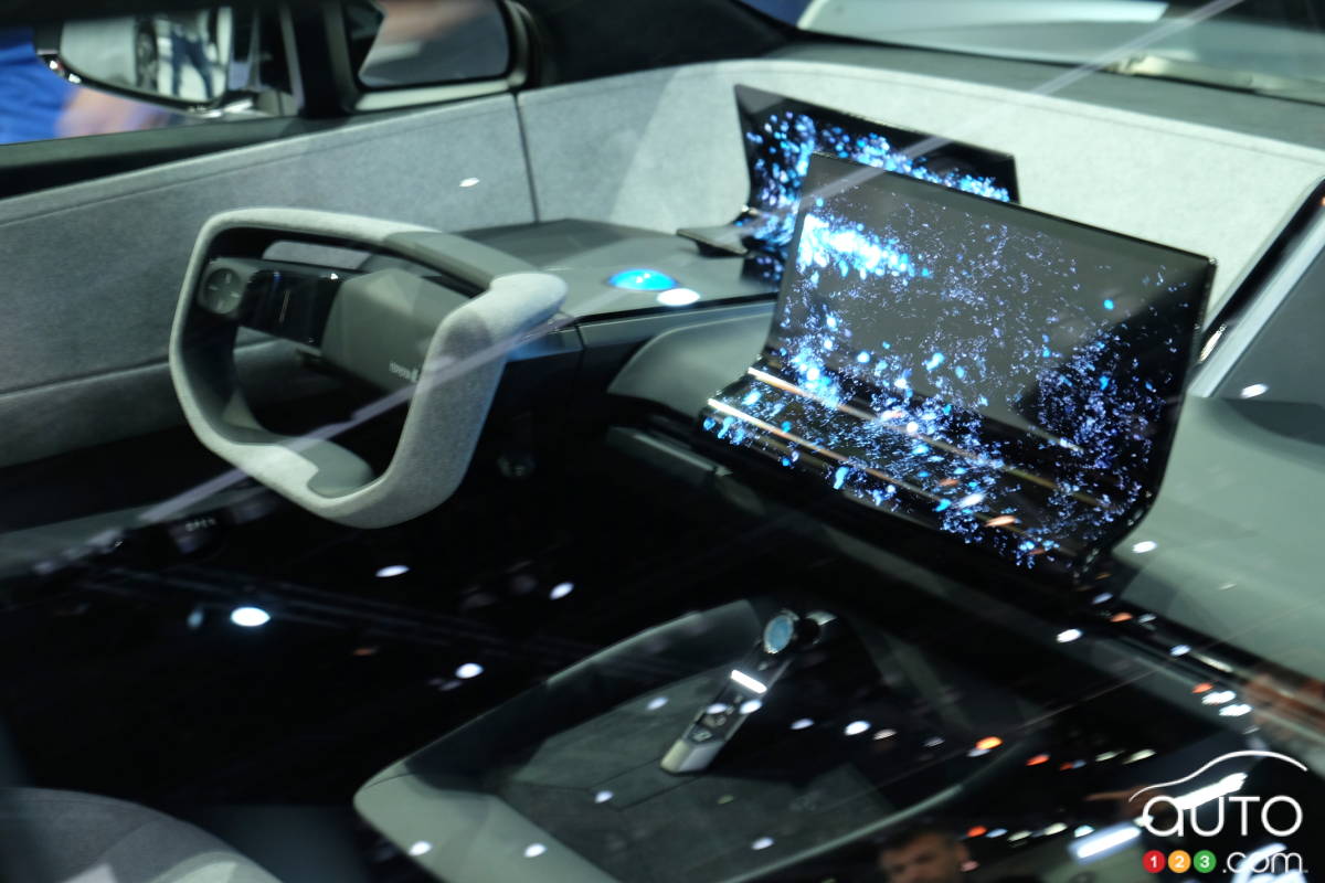 Concept Toyota bZ Compact, intérieur
