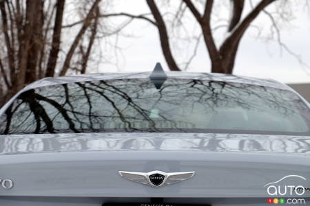 2021 Genesis G70, badging, trunk lid