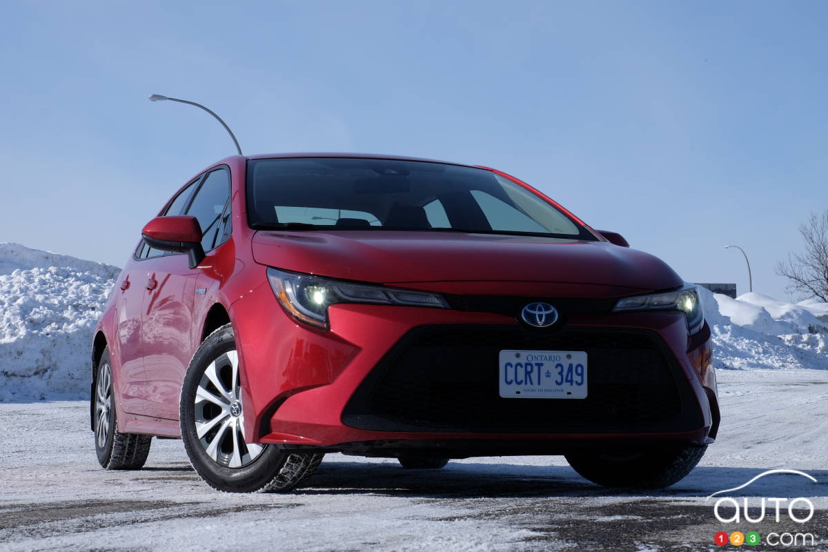 Toyota Corolla hybride 2021, avant