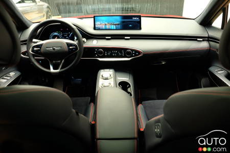 2022 Genesis GV70, interior