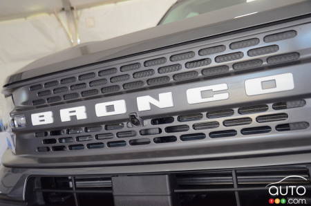 Ford Bronco Sport 2021, calandre