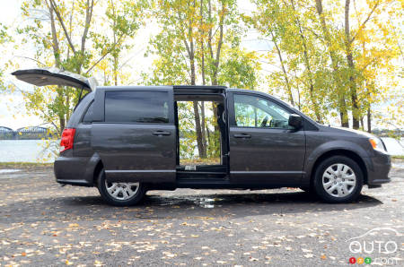 2020 Dodge Grand Caravan, doors and hatch open