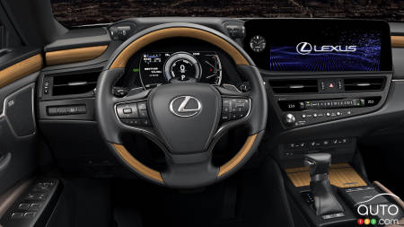 2022 Lexus ES, dashboard